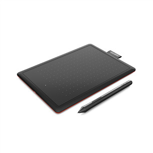 Wacom One by Wacom S, juoda/raudona - Grafinė planšetė