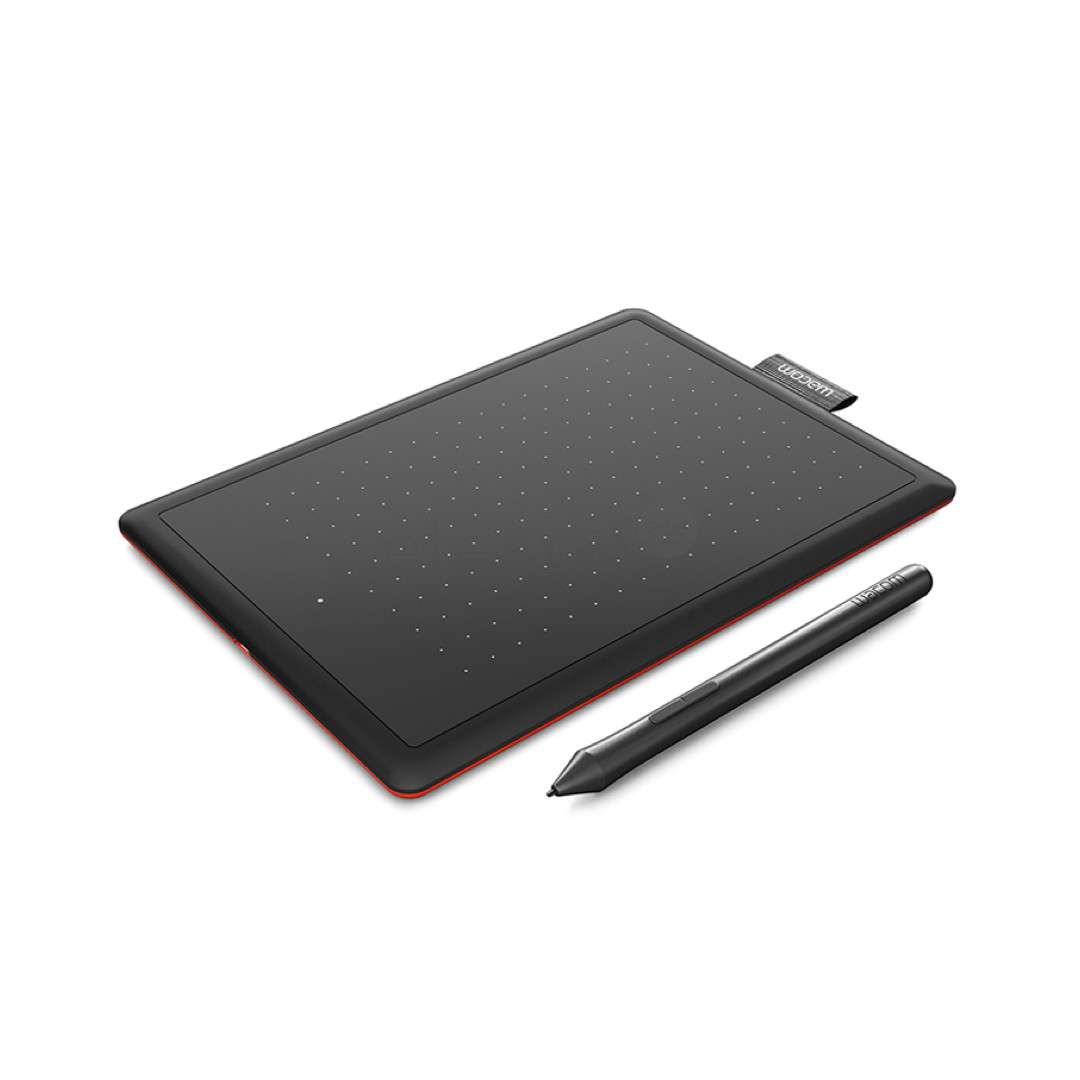 Wacom One by Wacom S, juoda/raudona - Grafinė planšetė