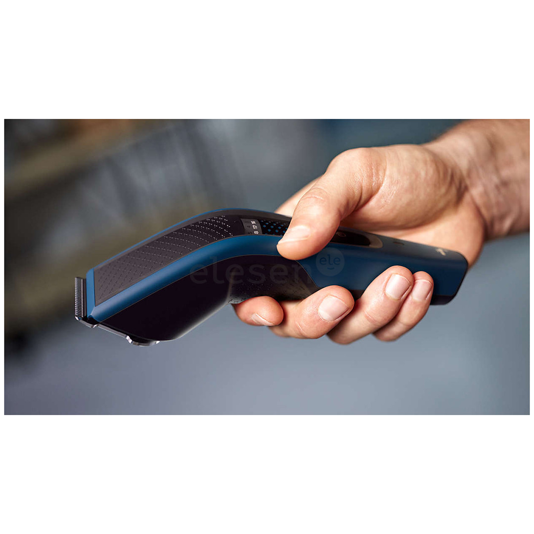 Philips 5000 Series, 0,5-28 мм, синий/черный - Машинка для стрижки волос + гребень для бороды