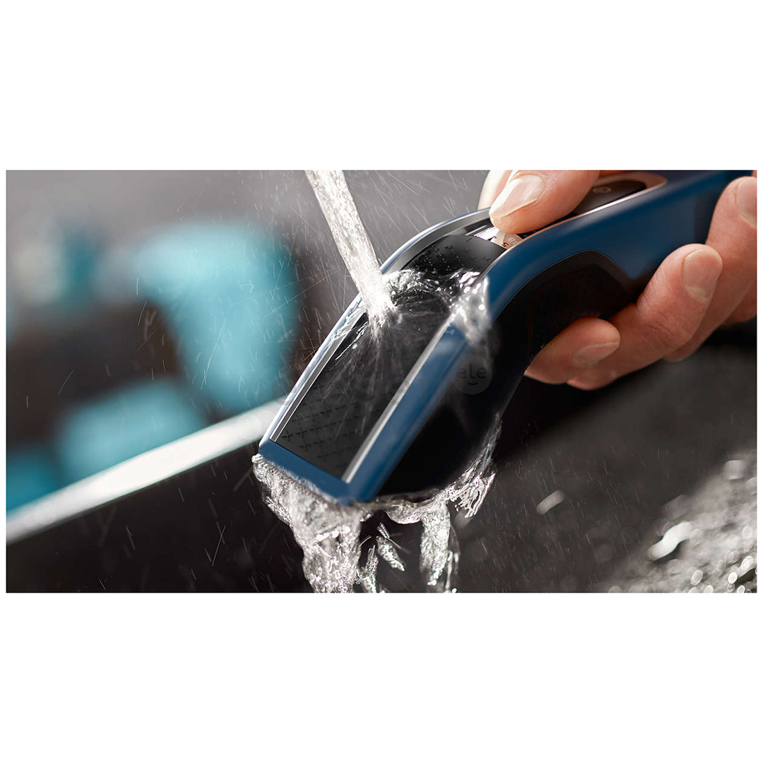 Philips 5000 Series, 0,5-28 мм, синий/черный - Машинка для стрижки волос + гребень для бороды