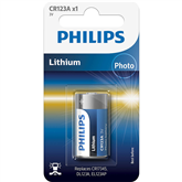 Baterija Philips CR123 Lithium 3 V (CR17345) Prekė - CR123A/01B