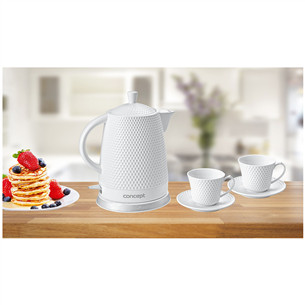 Concept, 1.5 L, white - Kettle + 2 cups Item - RK-0040