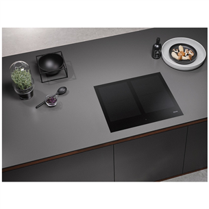 Miele, ширина 62 см, без рамы, черный - Интегрируемая индукционная варочная панель Товар - KM7564FL