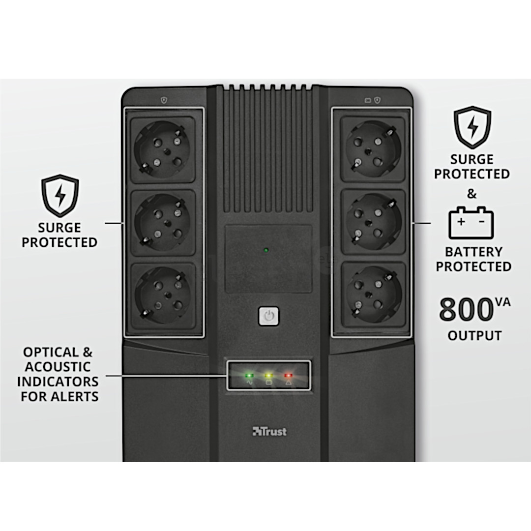 Backup power system Trust Maxxon 800VA Item - 23326