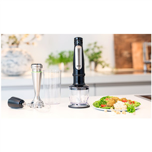 Braun Multiquick 7, 1000 W, juodas/nerūdijančio plieno - Trintuvas