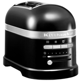 KitchenAid Artisan, 1250 W, black - Toaster