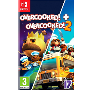 Žaidimas Nintendo Switch Overcooked 1 + 2 5056208806116