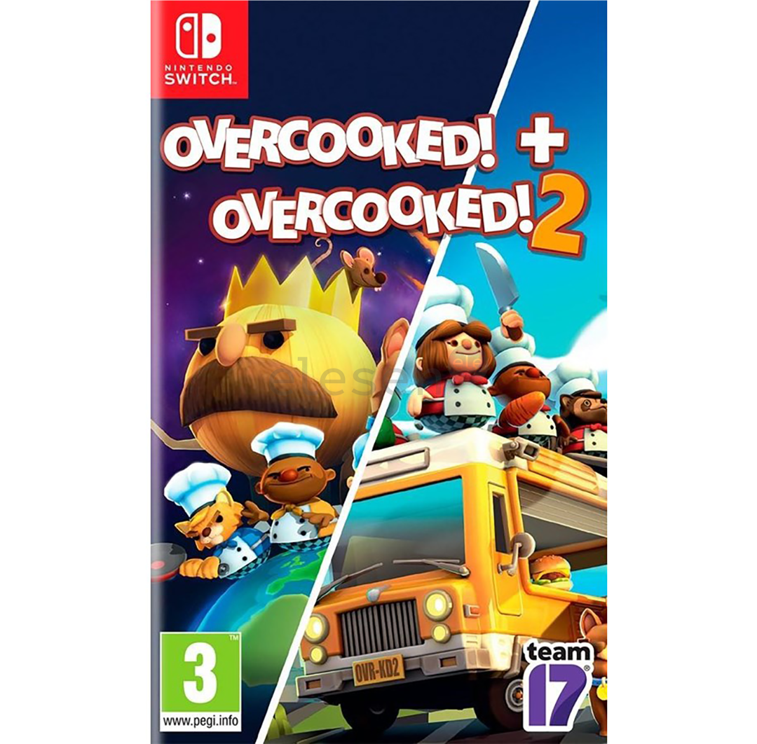 Žaidimas Nintendo Switch Overcooked 1 + 2