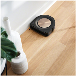Dulkių siurblys robotas iRobot Roomba s9+, dust disposal, juodas/vario Prekė - ROOMBAS9PLUS