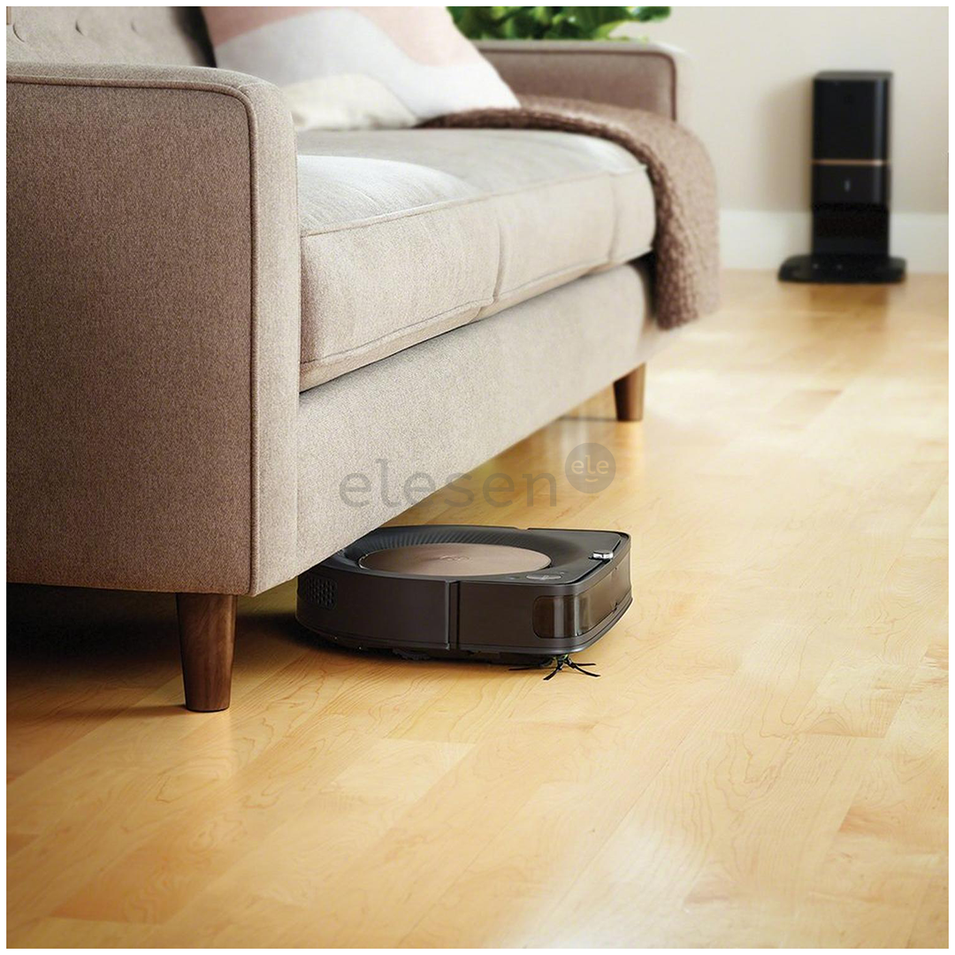 Dulkių siurblys robotas iRobot Roomba s9+, dust disposal, juodas/vario Prekė - ROOMBAS9PLUS