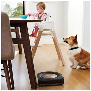 Dulkių siurblys robotas iRobot Roomba s9+, dust disposal, juodas/vario Prekė - ROOMBAS9PLUS