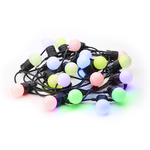 Twinkly Festoon Lights 20 RGB, 10 m, juoda - Išmanioji lempučių girlianda