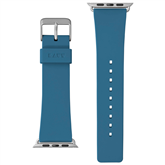 Dirželis Laut Active Apple Watch, 42mm, Silikoninis, Mėlynas