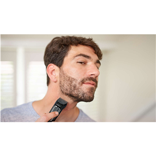 Philips Multigroom 3000 Series, 9-in-1, juoda - Plaukų kirpimo mašinėlė