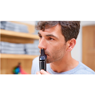 Philips Multigroom 3000 Series, 9-in-1, juoda - Plaukų kirpimo mašinėlė