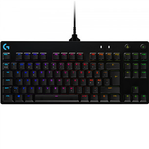 Logitech G Pro GX Blue Clicky, SWE, black - Mechanical Keyboard
