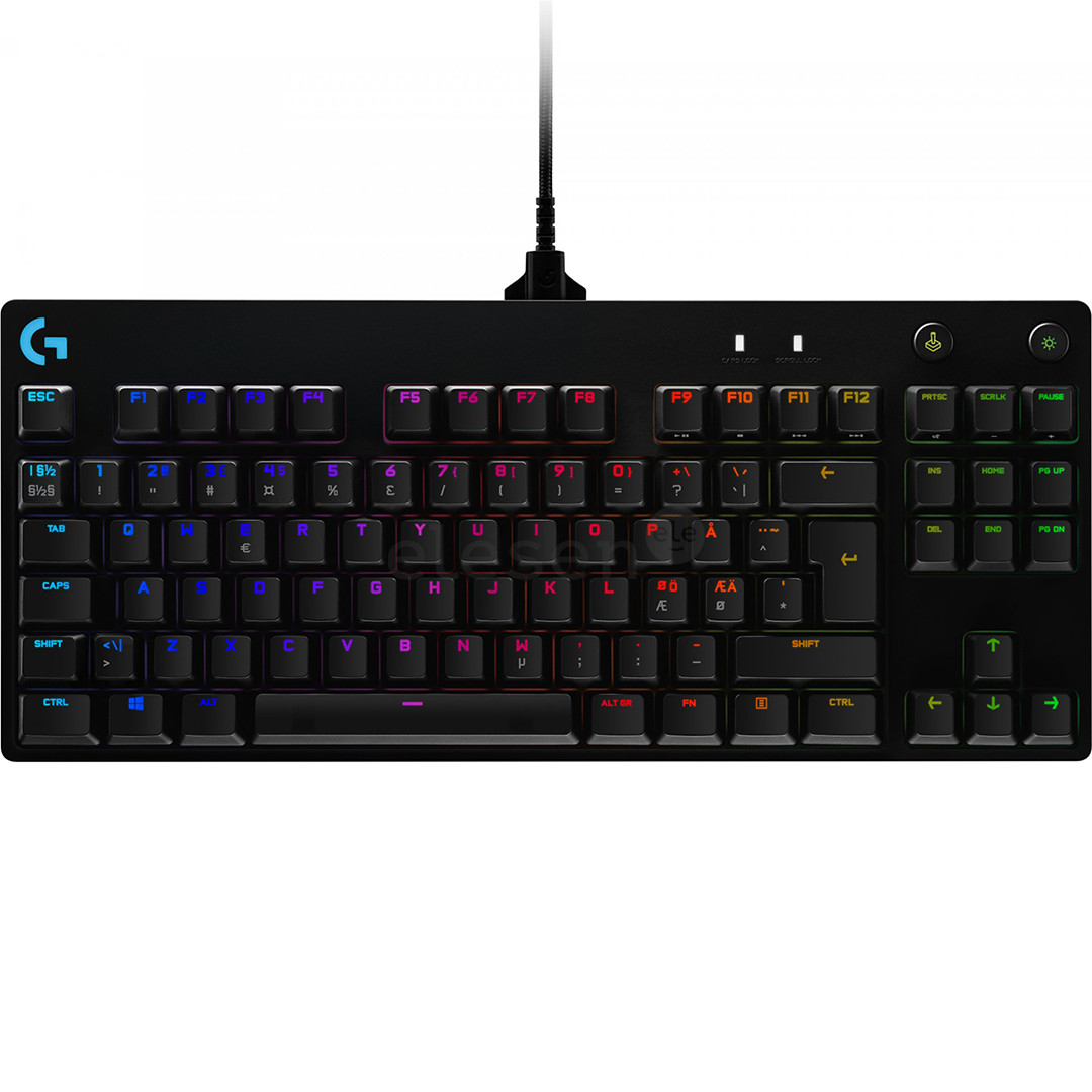 Logitech G Pro GX Blue Clicky, SWE, black - Mechanical Keyboard