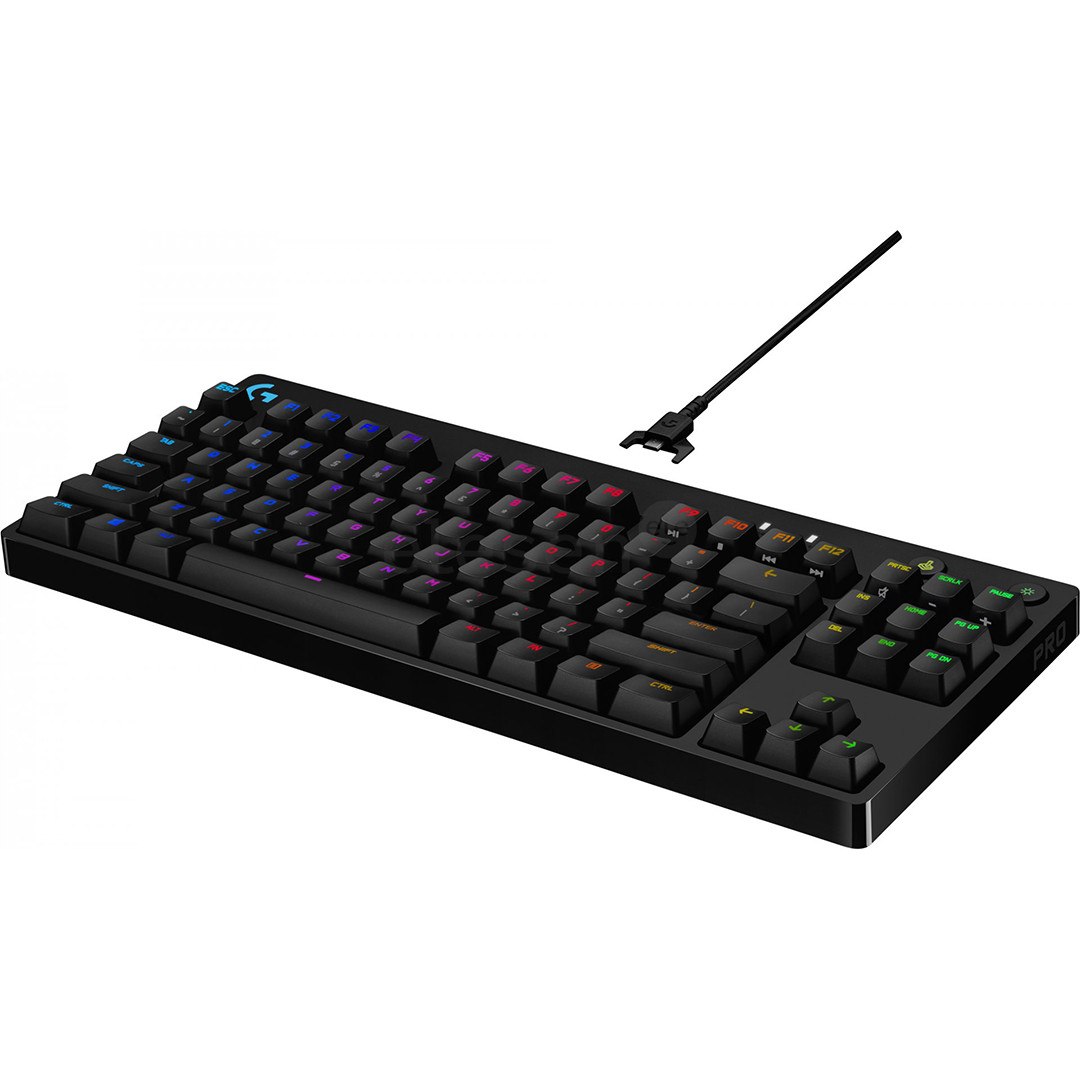 Logitech G Pro GX Blue Clicky, SWE, black - Mechanical Keyboard