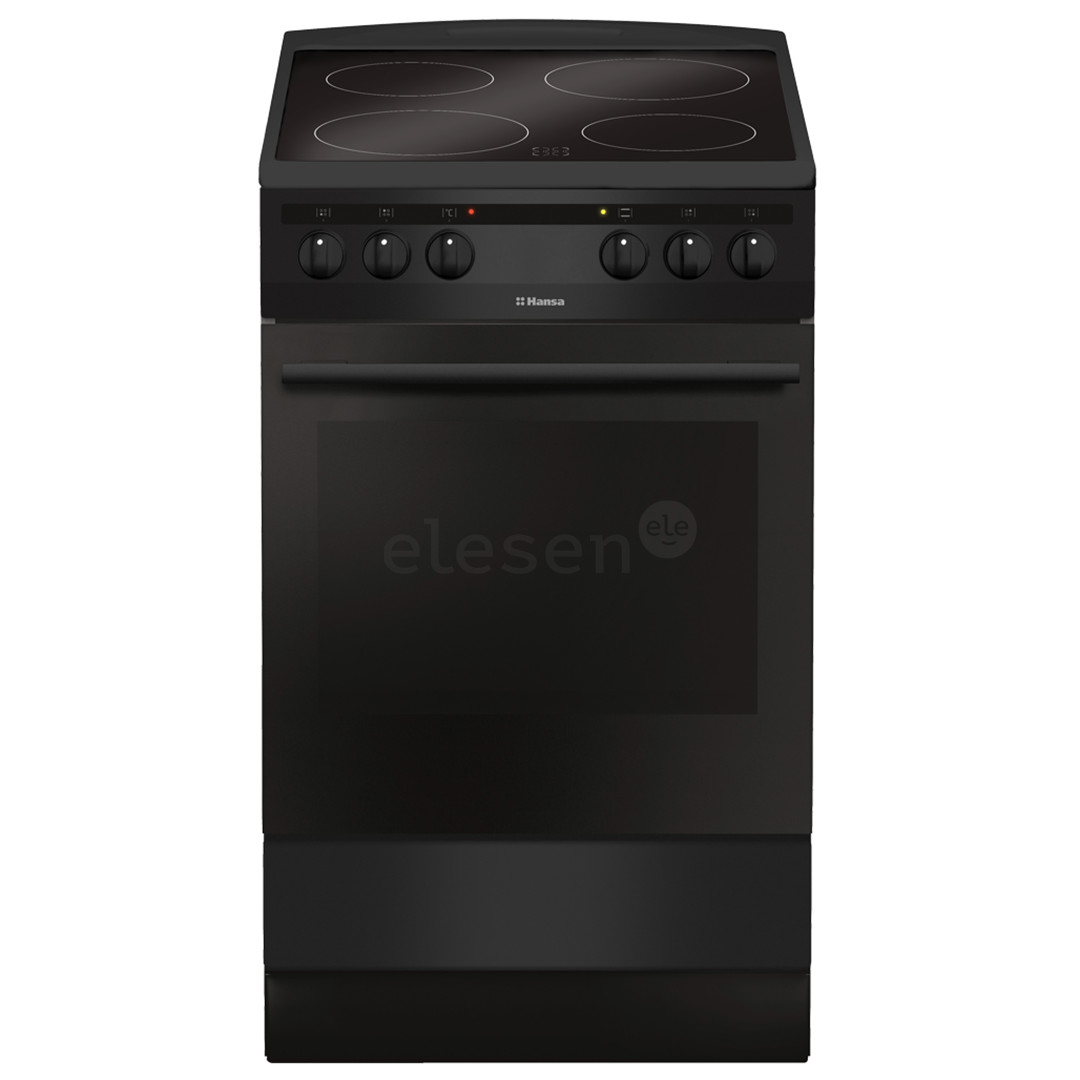 Hansa, 65 L, juoda - Viryklė