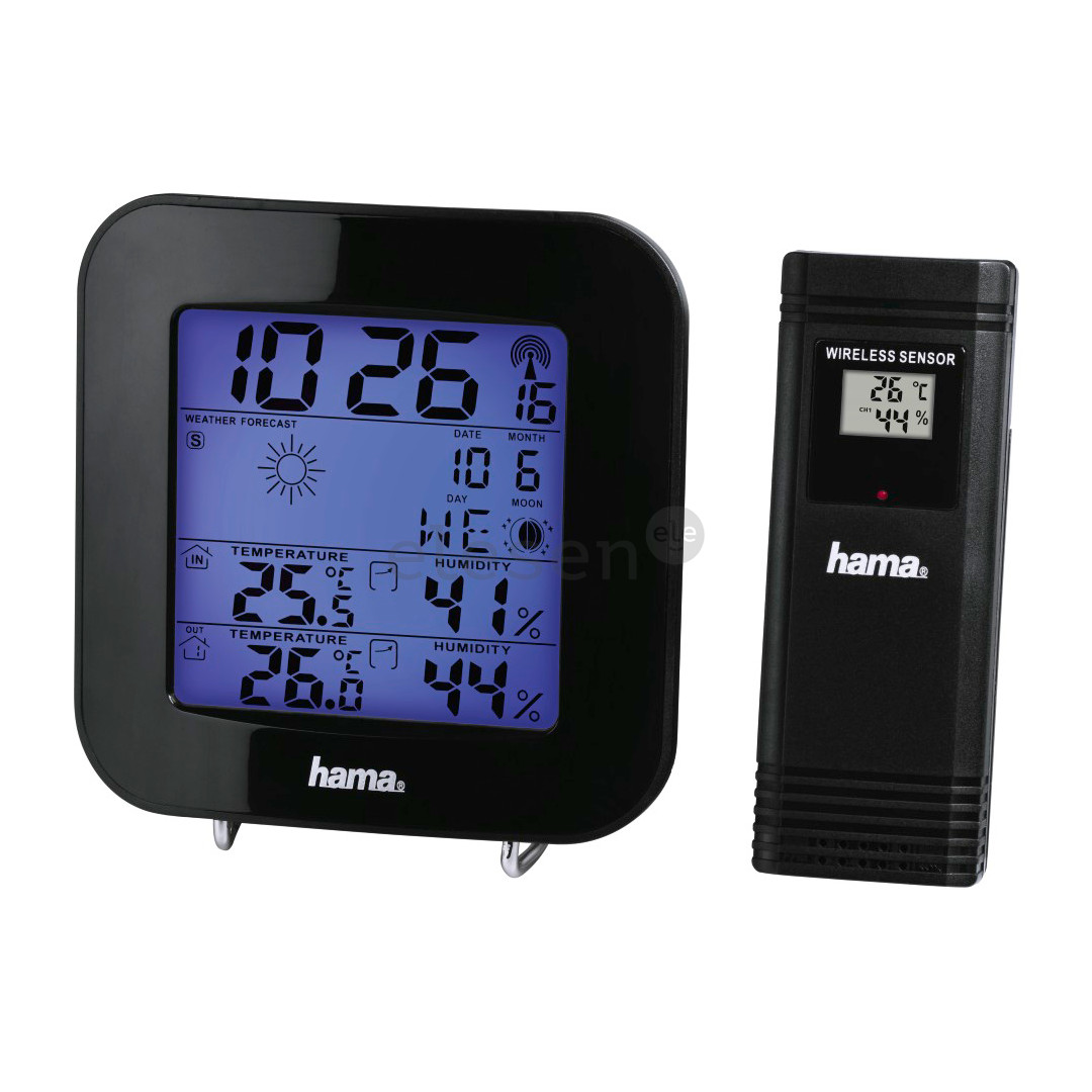 Hama EWS-200, black - Weather Station Item - 00186310