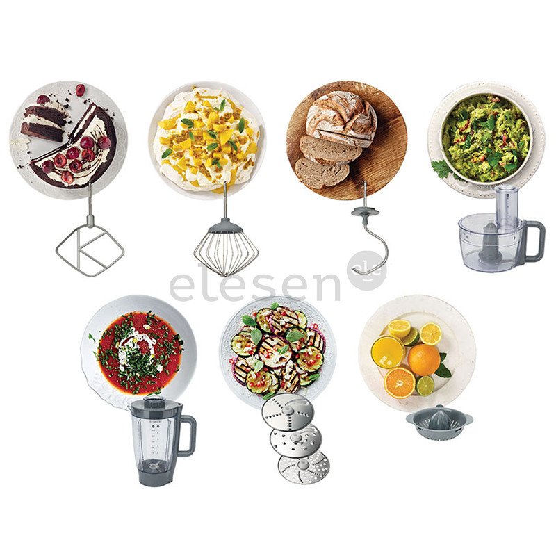 Kenwood Prospero+, 4.3 L/1.5 L, 1000 W, white/silver - Food processor Item - KHC29.H0WH