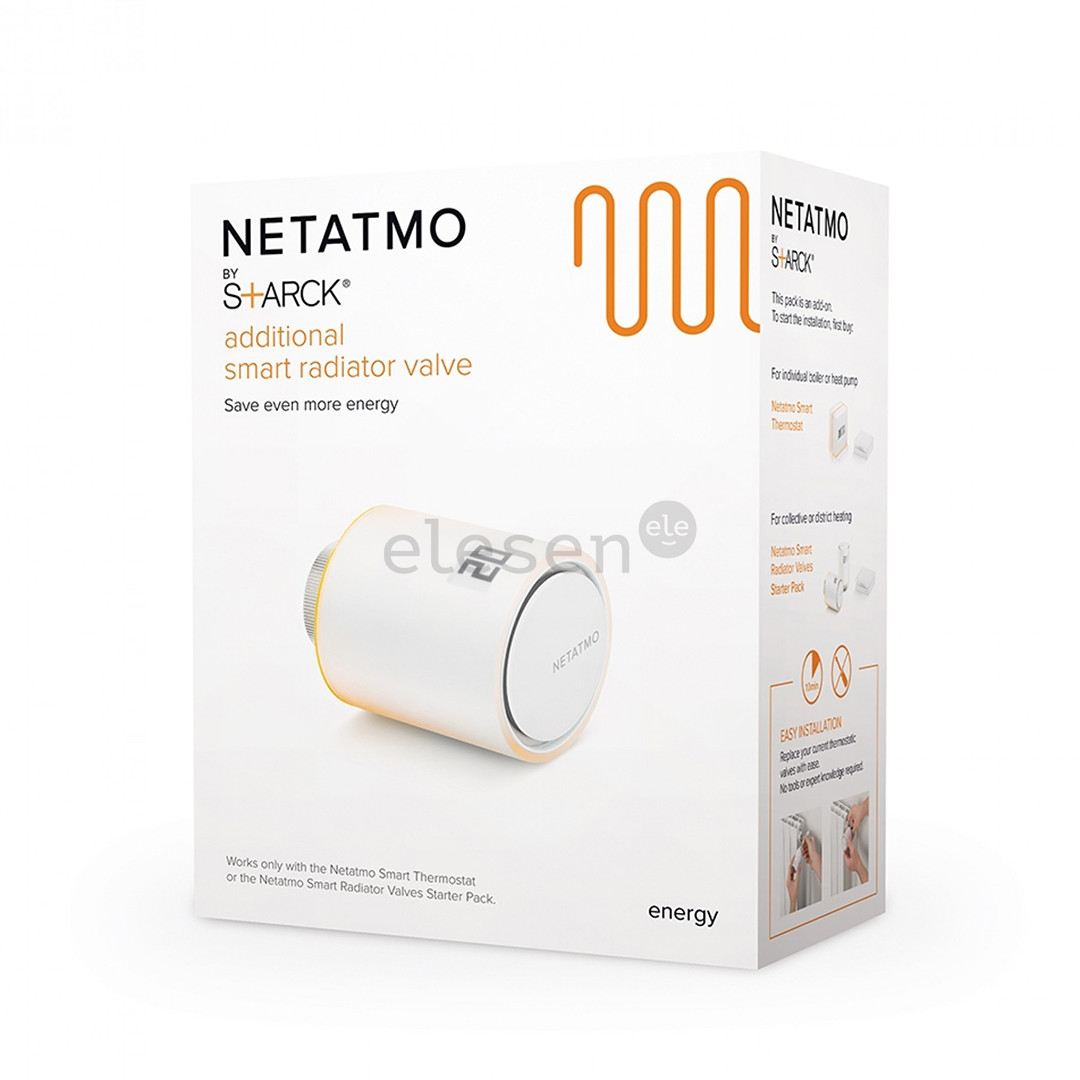 Netatmo Additional Smart Radiator Valve - Termostatas radiatoriui