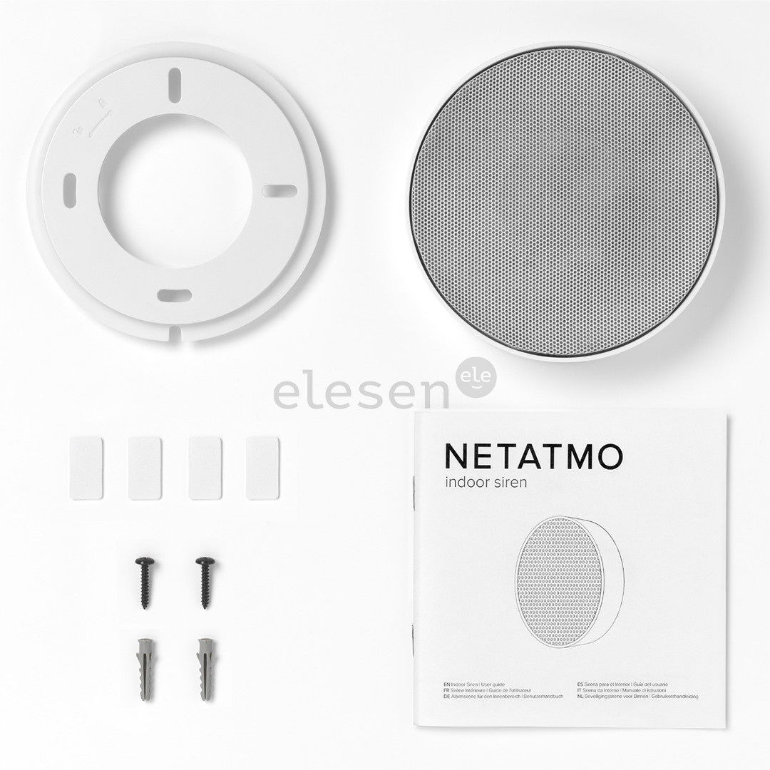 Netatmo, white - Smart Indoor Siren Item - NIS01-EU
