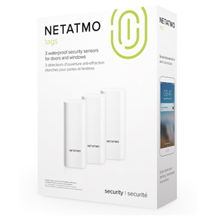 Netatmo, 3 pcs, white - Smart Door And Window Sensors Item - DTG-EC
