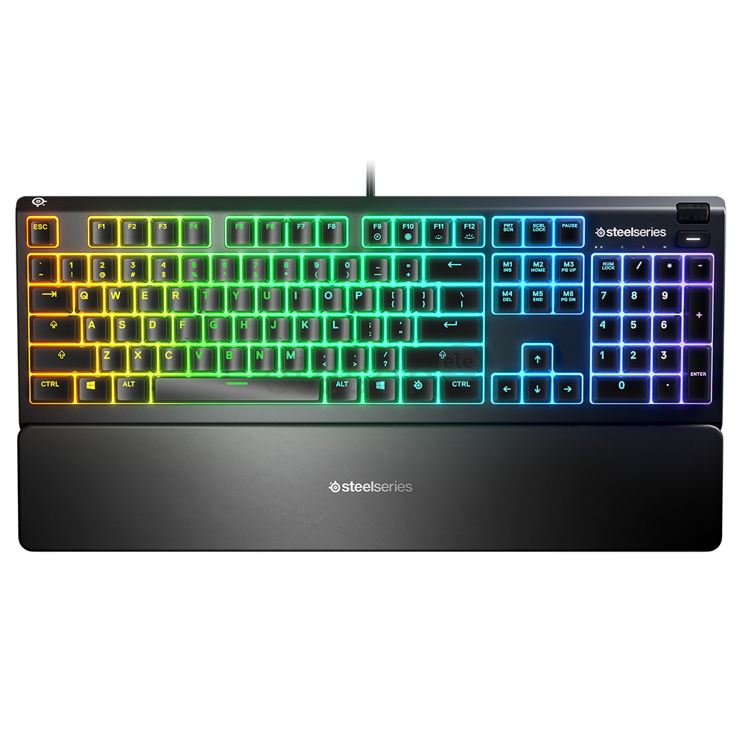 Klaviatūra SteelSeries Apex 3, Nordic Prekė - 64803