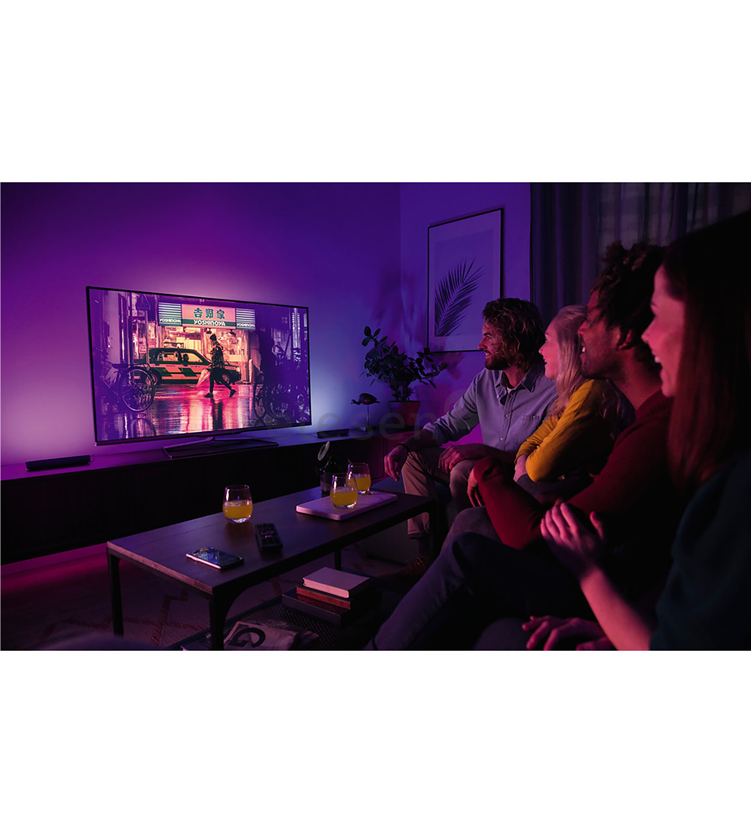 Philips Hue Play, White and Color Ambiance, 2 vnt., juodas - Išmanusis apšvietimo rinkinys