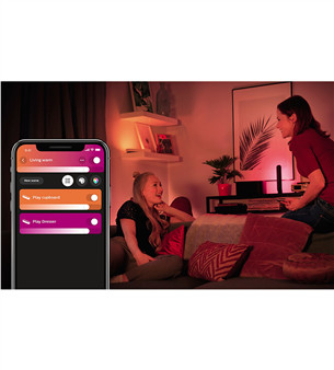 Philips Hue Play, White and Color Ambiance, 2 vnt., juodas - Išmanusis apšvietimo rinkinys