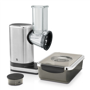 WMF KITCHENminis Salad-to-go, 150 W, nerūdijančio plieno/juoda - Daržovių pjaustyklė 416400011