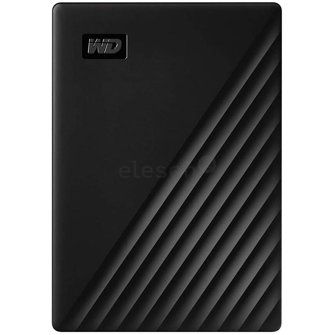 Išorinis kietasis diskas Western Digital My Passport 1TB 2.5", Juodas