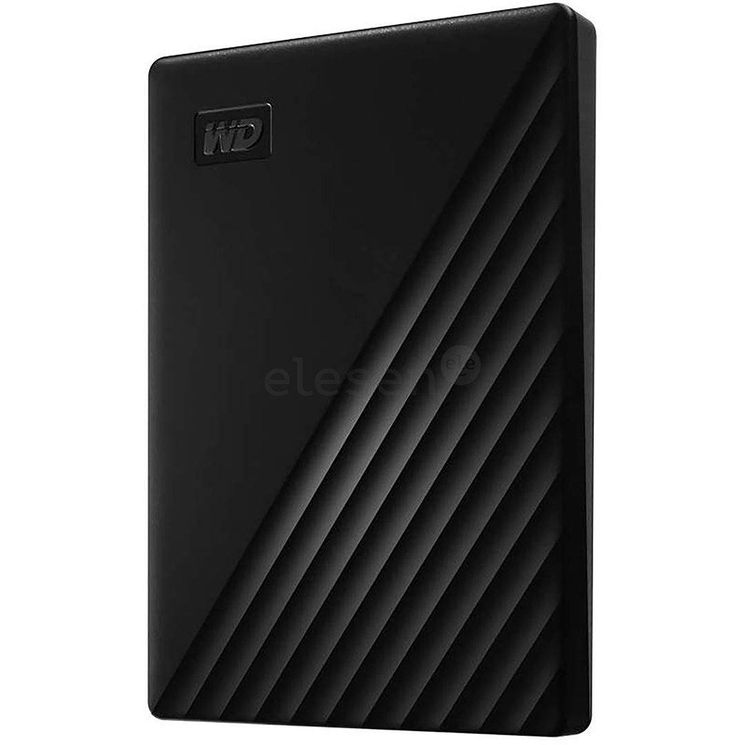 Išorinis kietasis diskas Western Digital My Passport 1TB 2.5", Juodas