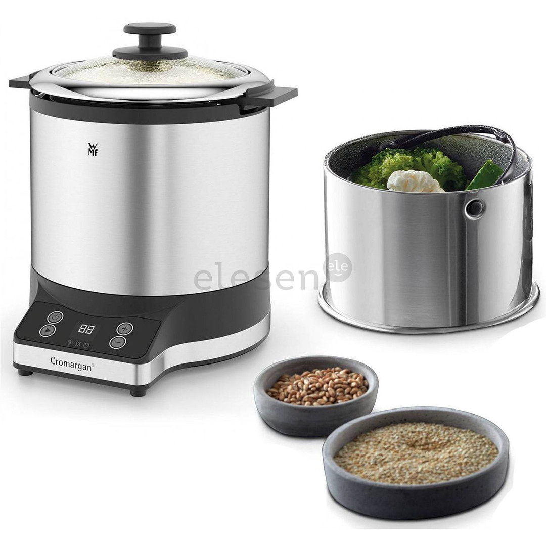 WMF KITCHENminis, 1 L, 220 W, inox/black - Rice cooker Item - 415260011