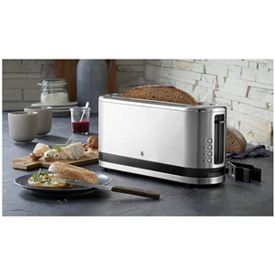 WMF KITCHENminis, 900 W, inox/black - Toaster Item - 414120011