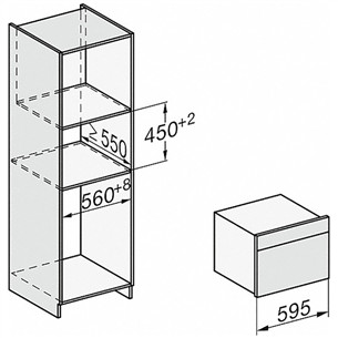 Įmontuojama orkaitė Miele Prekė - H7240BM