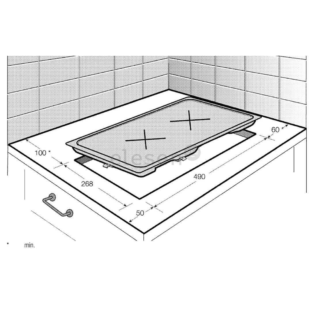 Beko, width 30 cm, frameless, black - Built-in Induction Hob