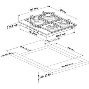 Kaitlentė Beko HILG64222S