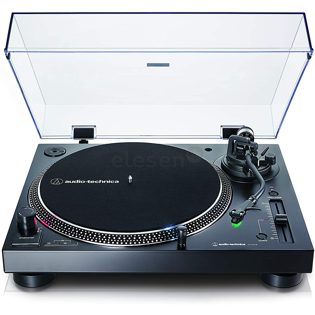 Plokštelių grotuvas Audio Technica LP120XUSB, Juodas