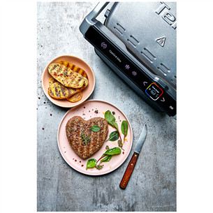 Tefal OptiGrill Elite, 2000 W, black/inox - Table grill Item - GC750D