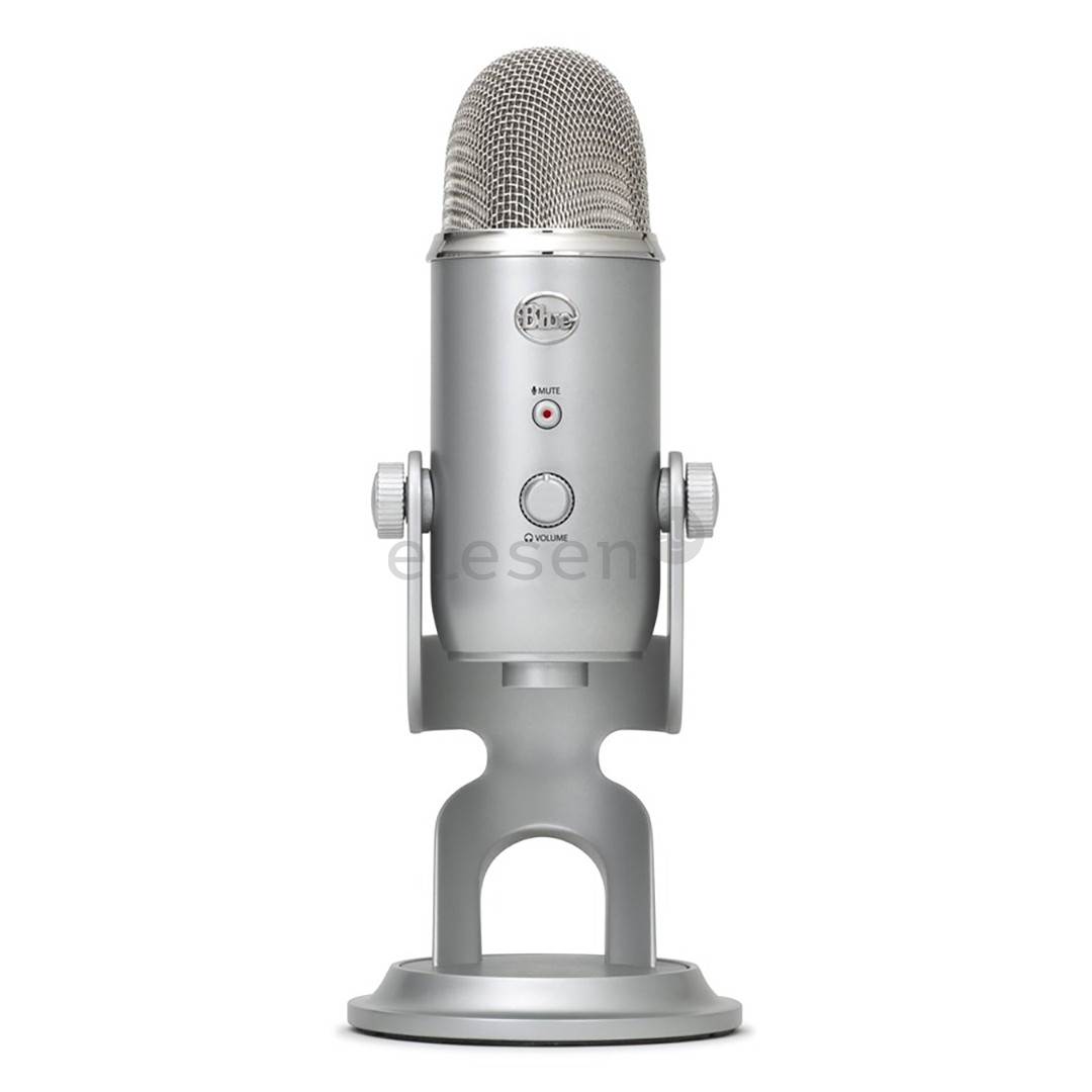 Blue Yeti, USB, серебристый - Микрофон Товар - 988-000238