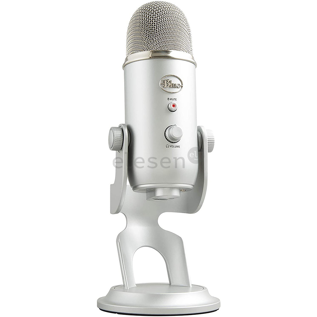 Blue Yeti, USB, серебристый - Микрофон Товар - 988-000238