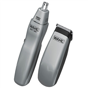 Wahl, sidabro spalvos - Nosies ir ausų plaukų kirpimo mašinėlė
