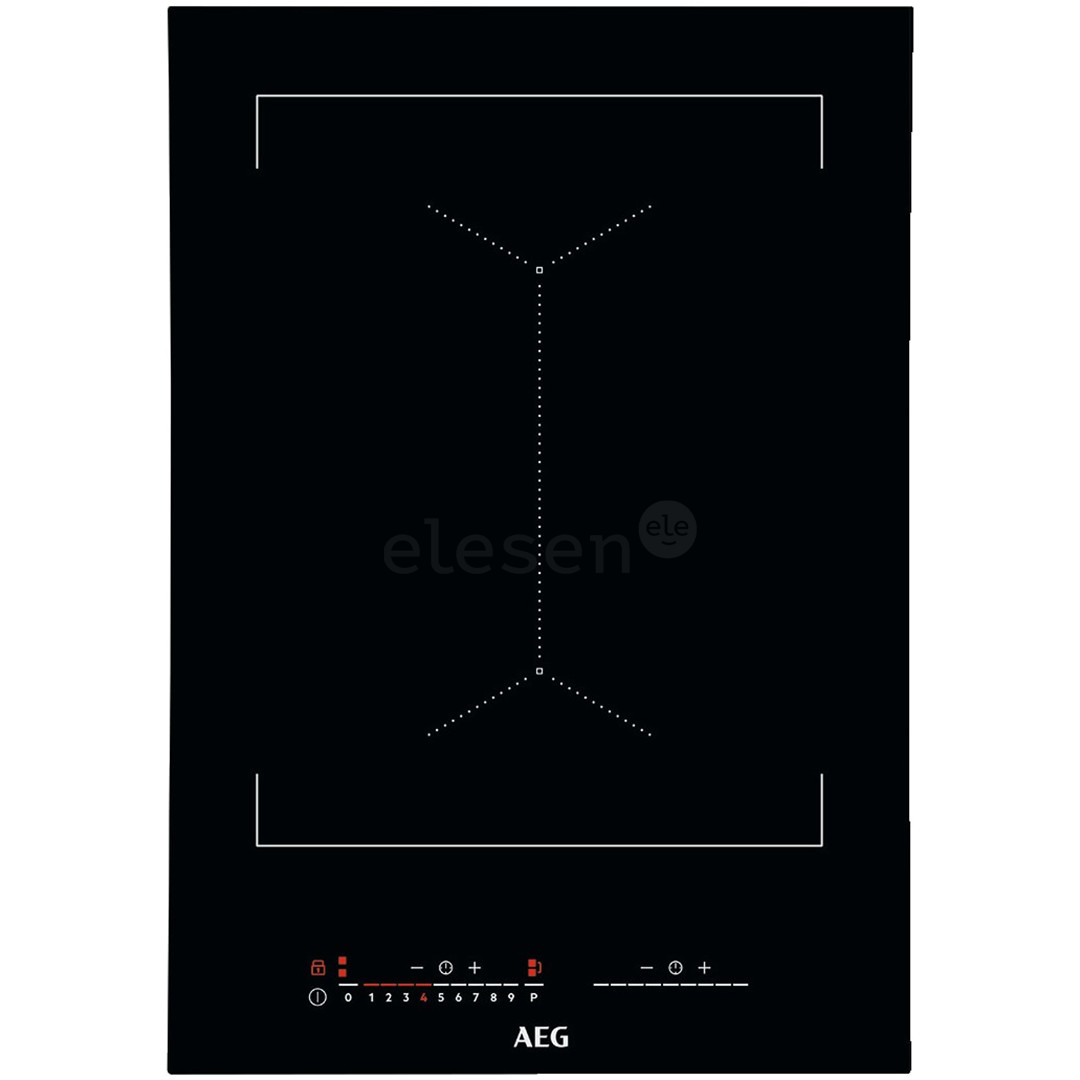 AEG, ширина 36 см, без рамы, черный - Интегрируемая индукционная варочная панель