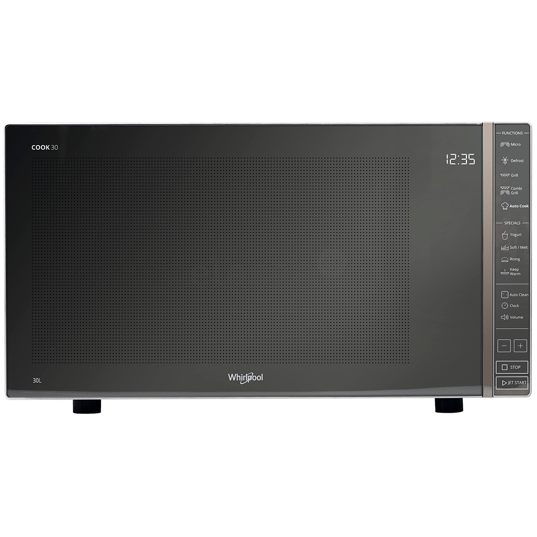 Whirlpool, 30 л, 900 Вт, серебристый - Микроволновая печь с грилем Товар - MWP303M