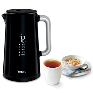 Tefal, variable thermostat, 1.7 L, black - Kettle Item - KO8518