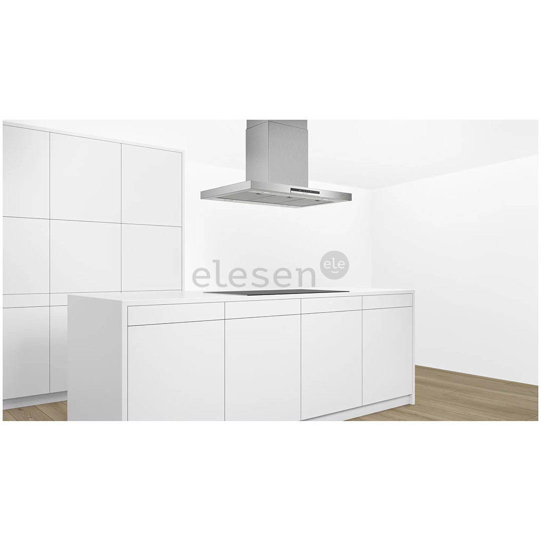 Bosch, 754 м³/ч, ширина 89,8 см, нерж. сталь - Островная вытяжка