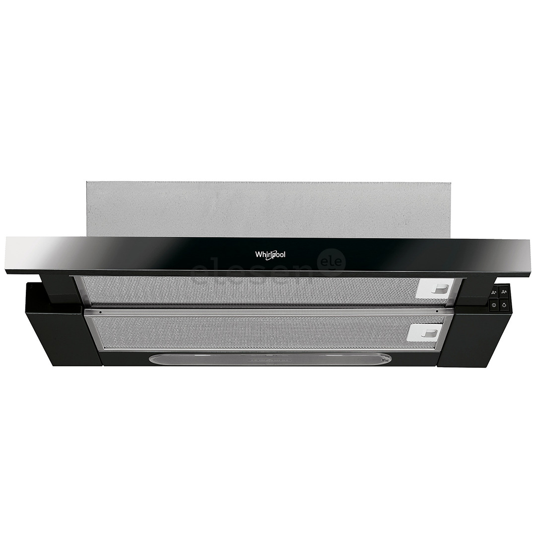 Whirlpool, 304 m³/h, width 59.9 cm, black - Built-in Cooker Hood Item - AKR750GK