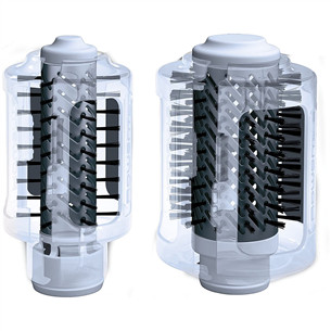 Rowenta Brush Activ Premium Care, 1000 W, white/rose gold - Rotating airbrush Item - CF9540F0